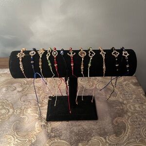 Evil Eye Adjustable Bracelet Set